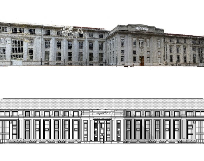 Modellazione tridimensionale Centrale Idroelettrica Cardano