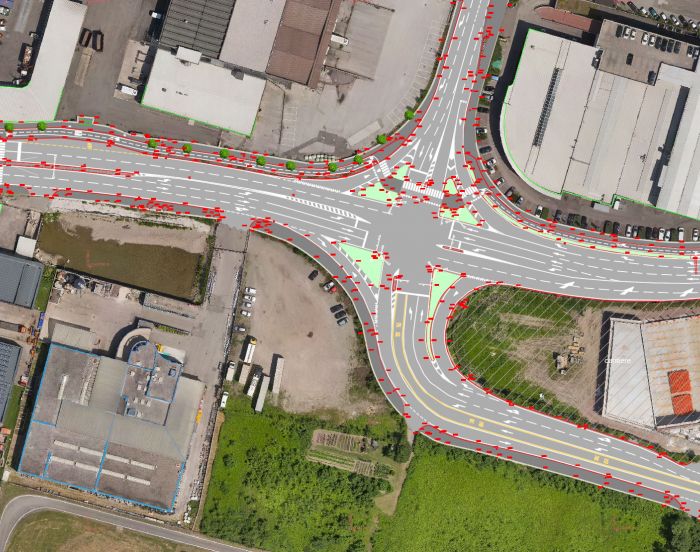 Rilievo via Einstein Bolzano (superficie rilevata: 7.5 ettari)