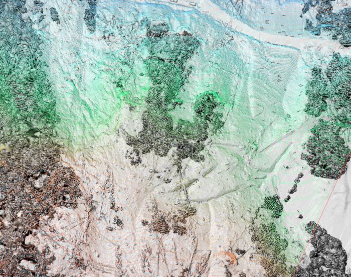 Frana Altin comune di Badia, località la Villa 