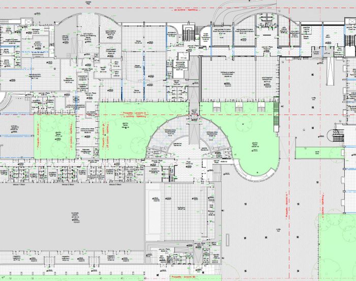 Rilievo scuola Archimede-Longon (intero compesso scolastico)